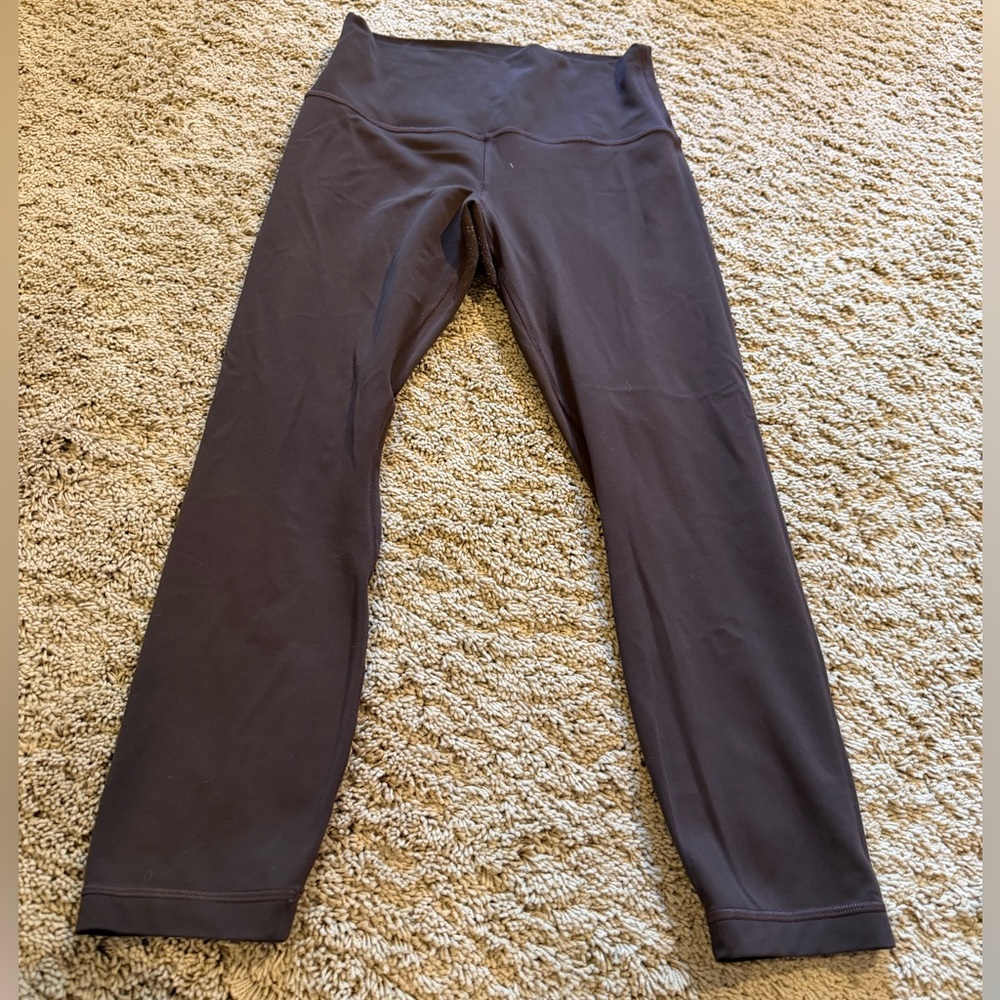 Brown lululemon align leggings
